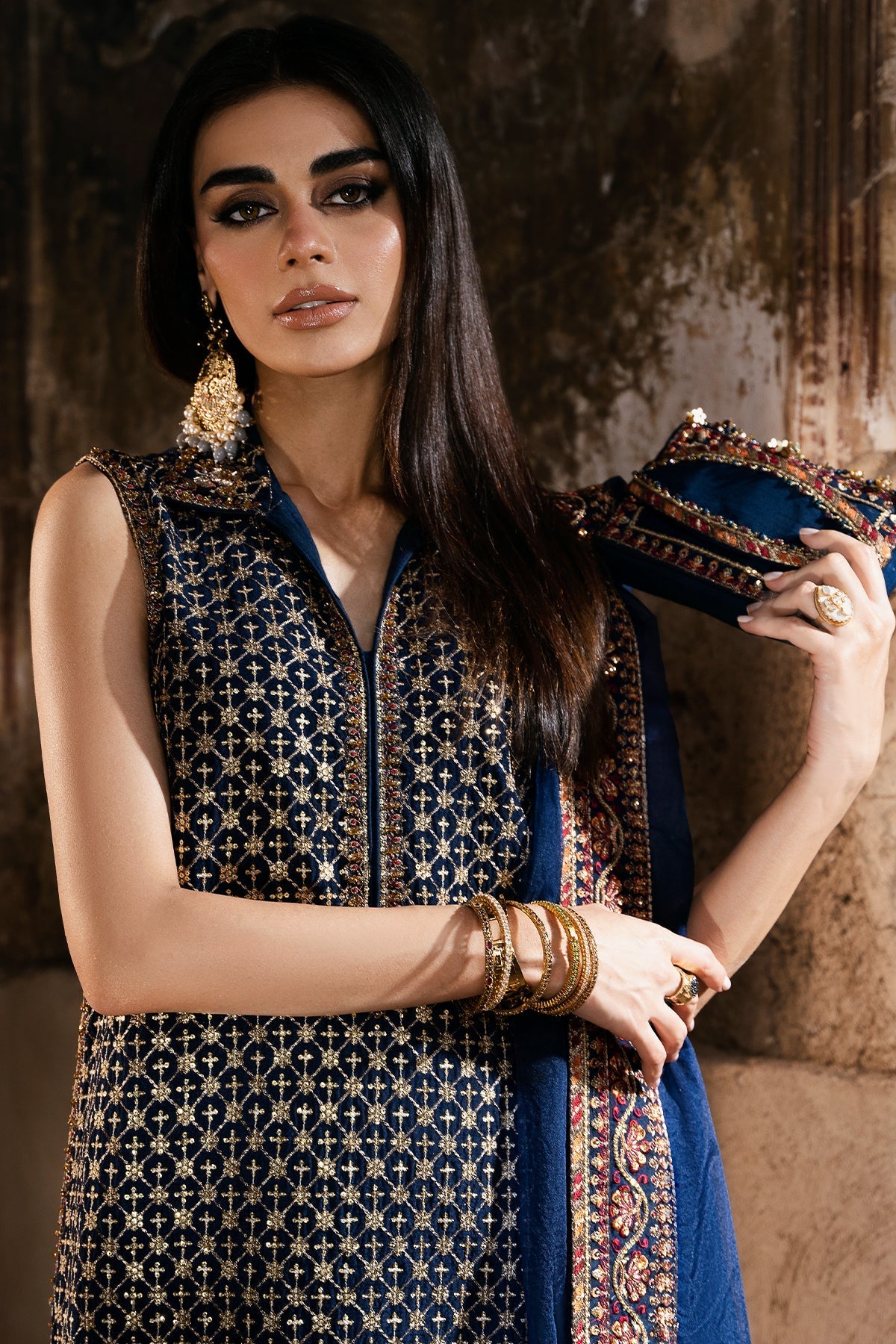 Mina Kashif | Virsa Wedding Formals | Nayab by Mina Kashif - Designer Dress - Type: Formal - Available at Libayah - 100% Original