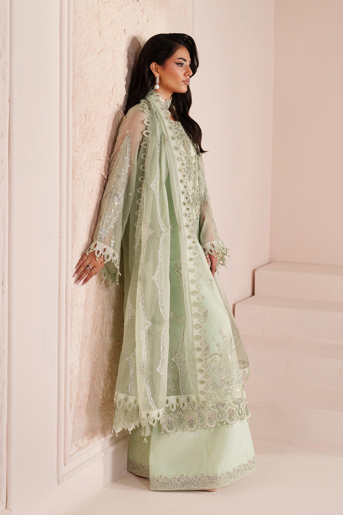 Alizeh | Aymal Handcrafted Luxury Formals | AF-BHM-4068-Zyah - Designer Dress - Type : Ladies Clothes - Available at Libayah - 100% Original