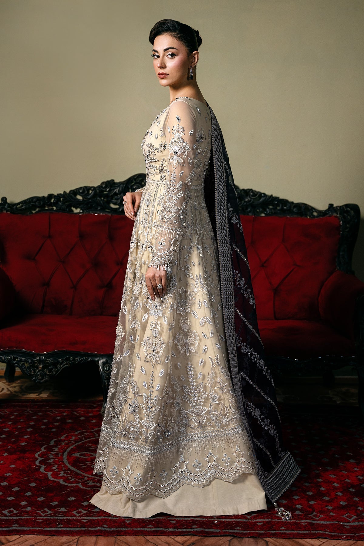 Mina Kashif | Kahani Formals | Araish by Mina Kashif - Designer Dress - Type: Ladies Clothes - Available at Libayah - 100% Original