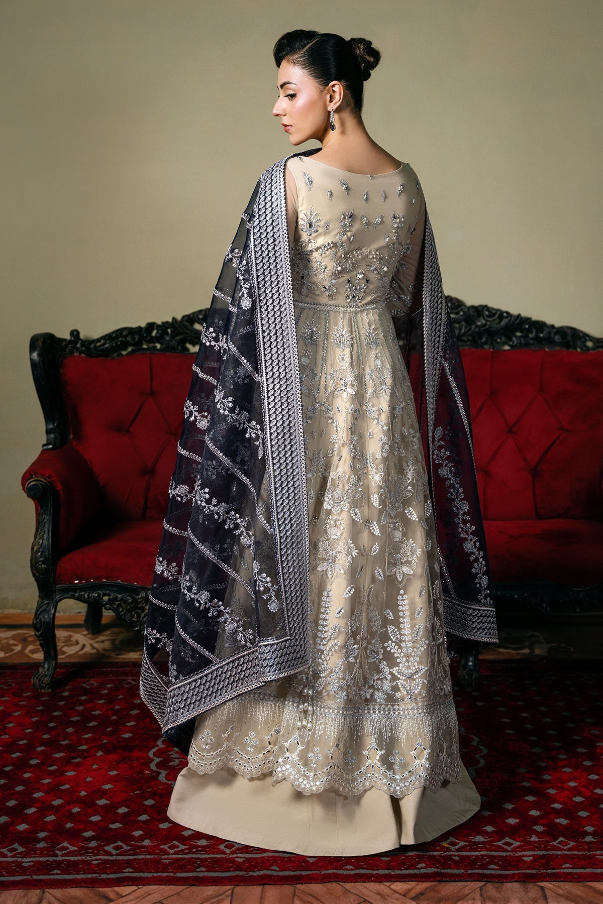 Mina Kashif | Kahani Formals | Araish by Mina Kashif - Designer Dress - Type: Ladies Clothes - Available at Libayah - 100% Original