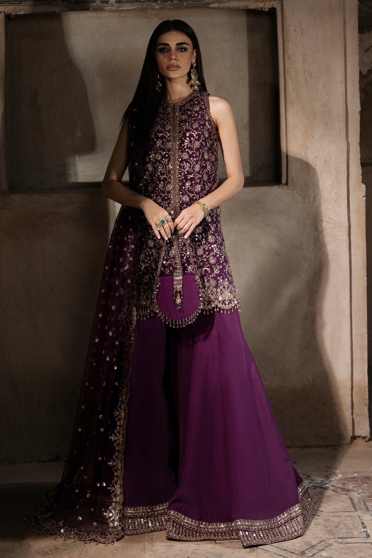 Mina Kashif | Virsa Wedding Formals | Koyal by Mina Kashif - Designer Dress - Type: Bridal - Available at Libayah - 100% Original
