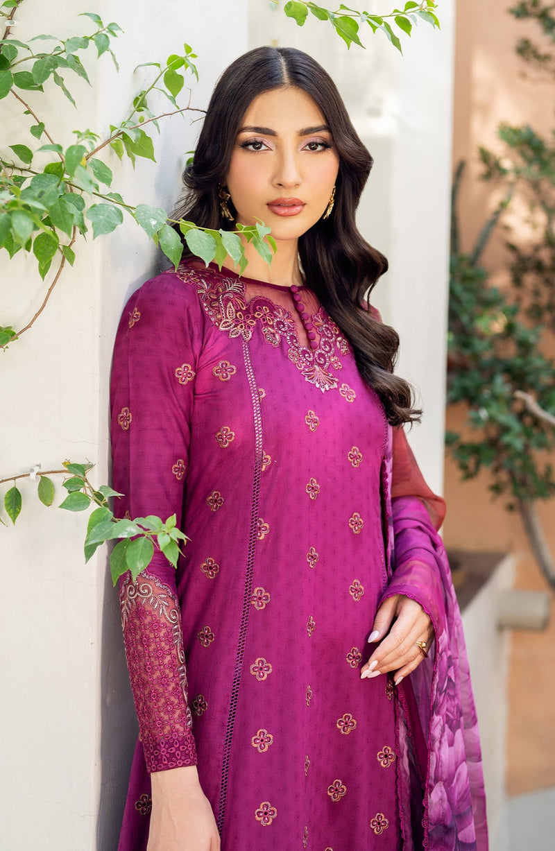 Zarif | Nura Textured Lawn 25 | MEHMAL by Zarif - Designer Dress - Type: Ladies Clothes - Available at Libayah - 100% Original