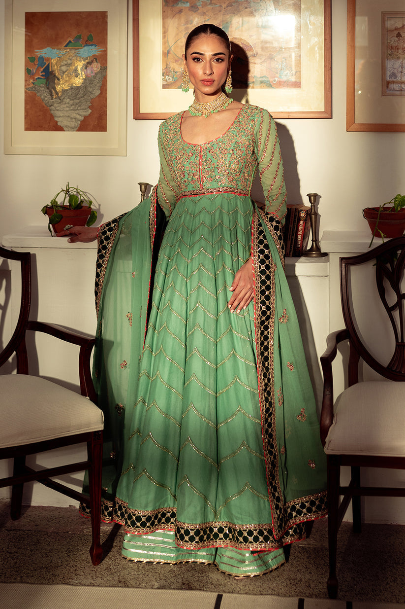 Neeshay | Dastaan Luxury Chiffon | Noreen by Neeshay - Designer Dress - Type: Formal - Available at Libayah - 100% Original