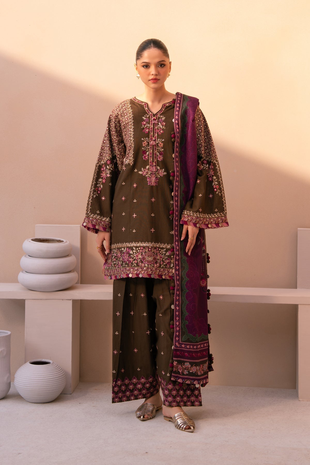 Xenia Formals | Rang e Khizan | AZRA by Xenia Formals - Designer Dress  - Type : Ladies Clothes - Available at Libayah - 100% Original 