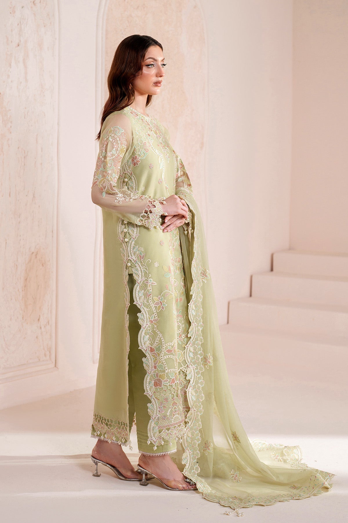 Alizeh | Threads Eid Festive Edit 26 |AF-BDHG-5042-Anya by Alizeh - Designer Dress  - Type : Ladies Clothes - Available at Libayah - 100% Original 
