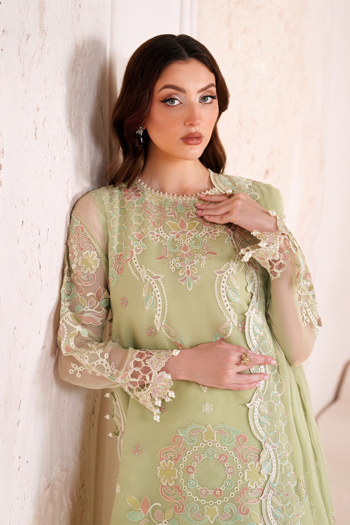 Alizeh | Threads Eid Festive Edit 26 |AF-BDHG-5042-Anya by Alizeh - Designer Dress  - Type : Ladies Clothes - Available at Libayah - 100% Original 