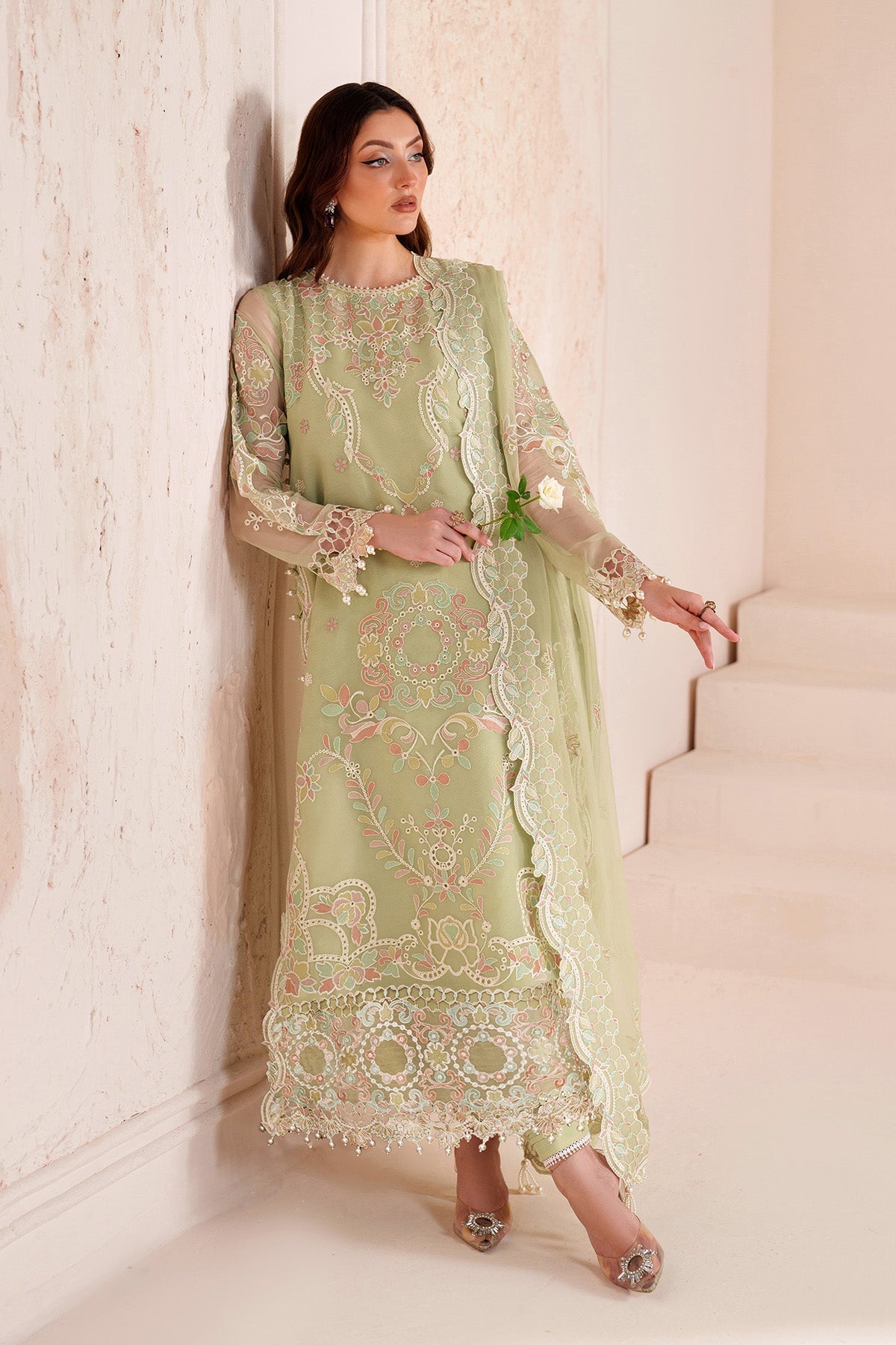 Alizeh | Threads Eid Festive Edit 26 |AF-BDHG-5042-Anya by Alizeh - Designer Dress  - Type : Ladies Clothes - Available at Libayah - 100% Original 