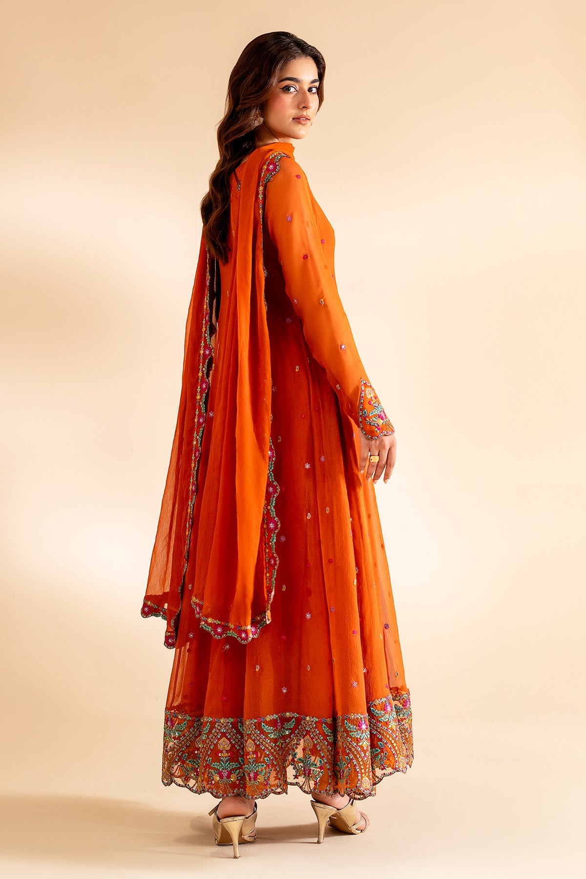 Charizma | Festive Pret | 3-PC Embroidered Chiffon CMA-6-319 by Charizma - Designer Dress  - Type : Ladies Clothes - Available at Libayah - 100% Original 