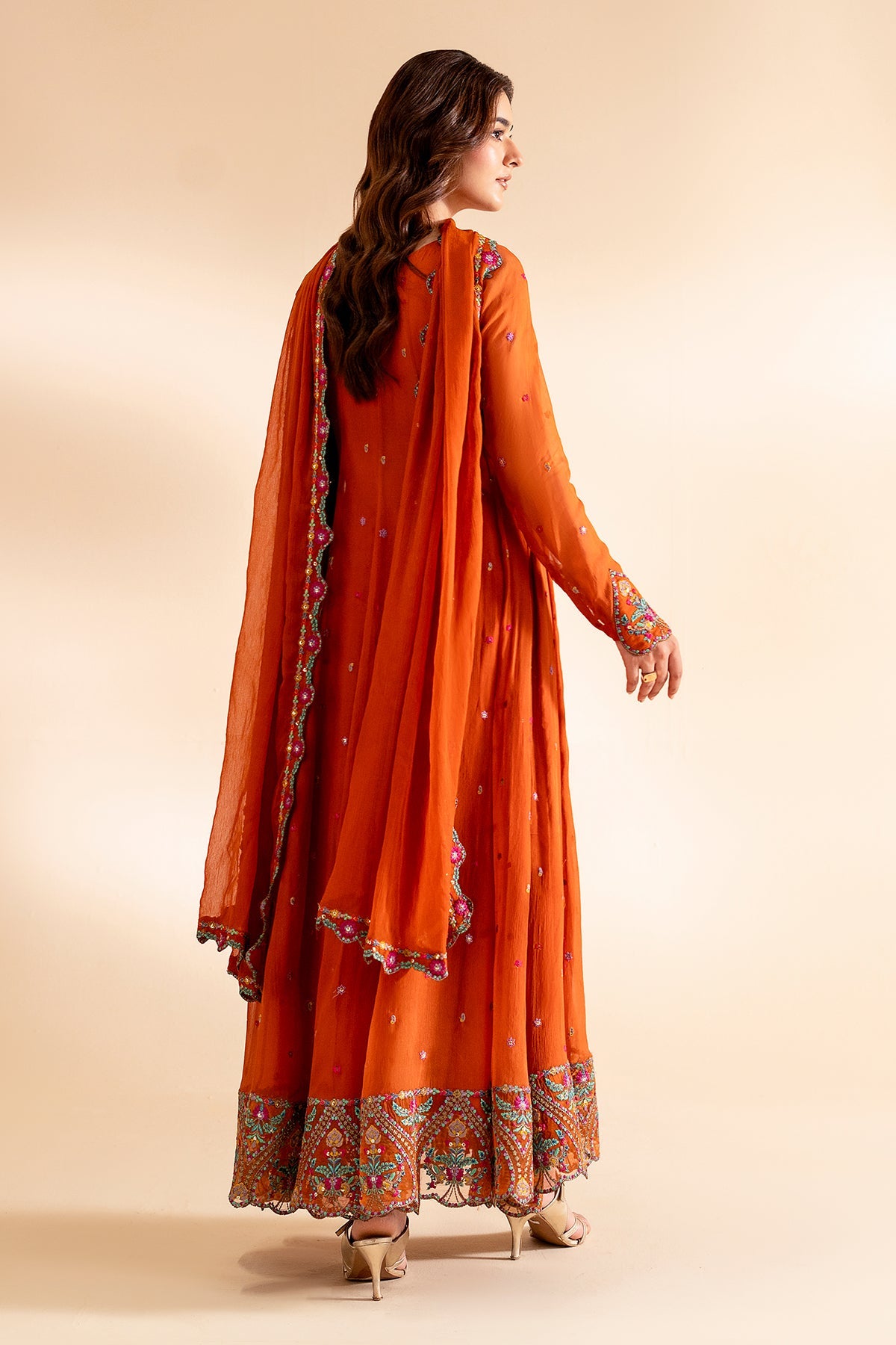Charizma | Festive Pret | 3-PC Embroidered Chiffon CMA-6-319 by Charizma - Designer Dress  - Type : Ladies Clothes - Available at Libayah - 100% Original 