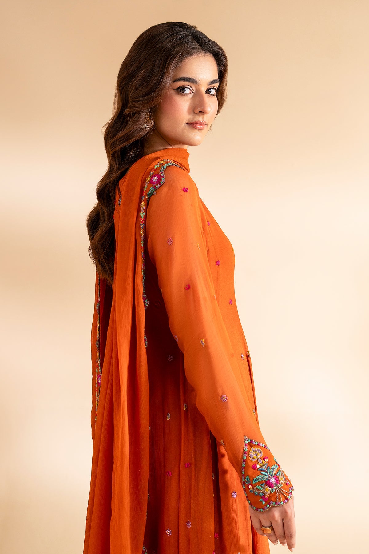 Charizma | Festive Pret | 3-PC Embroidered Chiffon CMA-6-319 by Charizma - Designer Dress  - Type : Ladies Clothes - Available at Libayah - 100% Original 
