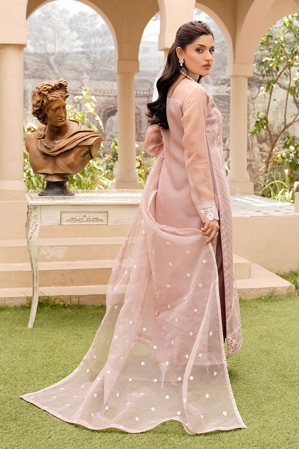Maryams | Luxury Pret | M-1206 by Maryams - Designer Dress - Type: Ladies Clothes - Available at Libayah - 100% Original