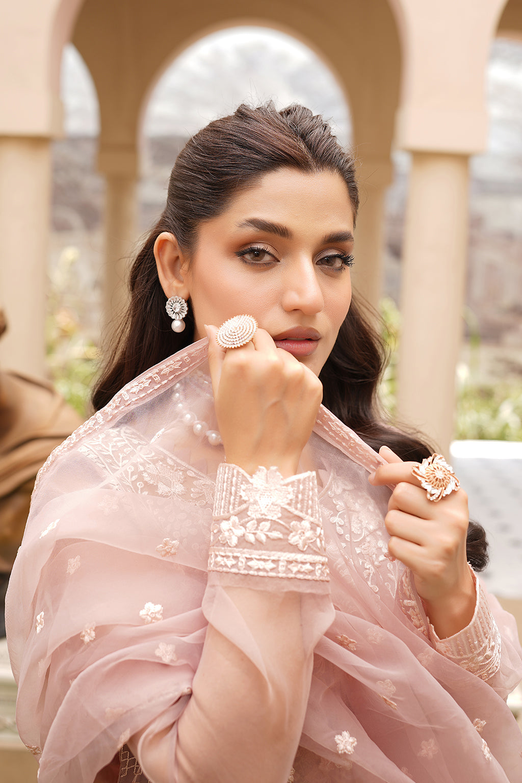 Maryams | Luxury Pret | M-1206 by Maryams - Designer Dress - Type: Ladies Clothes - Available at Libayah - 100% Original