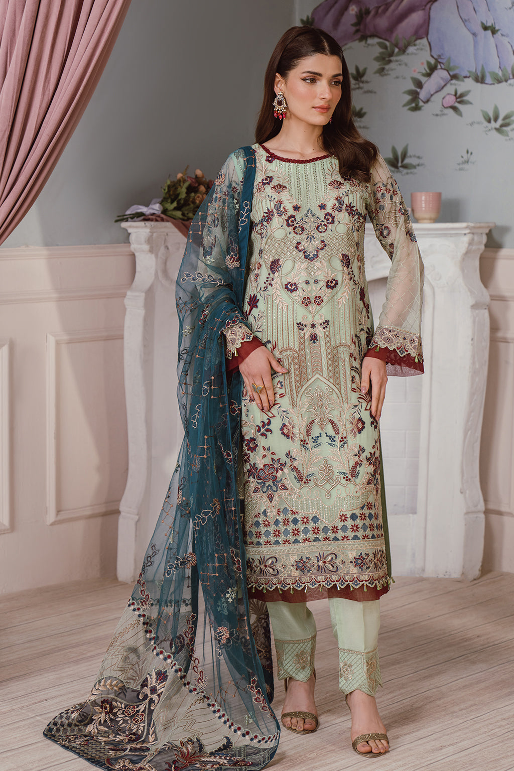 Ramsha | Ramsha Collection | F-2507 by Ramsha - Designer Dress  - Type : Ladies Clothes - Available at Libayah - 100% Original 