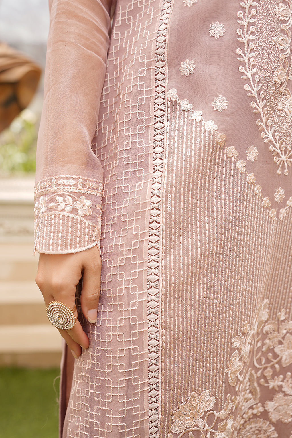 Maryams | Luxury Pret | M-1206 by Maryams - Designer Dress - Type: Ladies Clothes - Available at Libayah - 100% Original