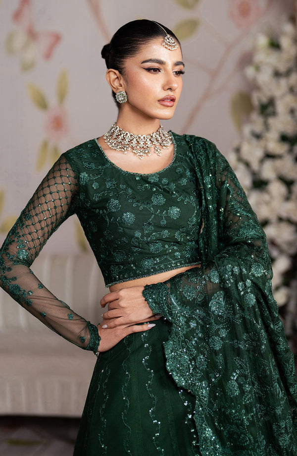 Zarif | Shehnai Luxury Wedding Edit | MEESAM by Zarif - Designer Dress - Type: Ladies Clothes - Available at Libayah - 100% Original