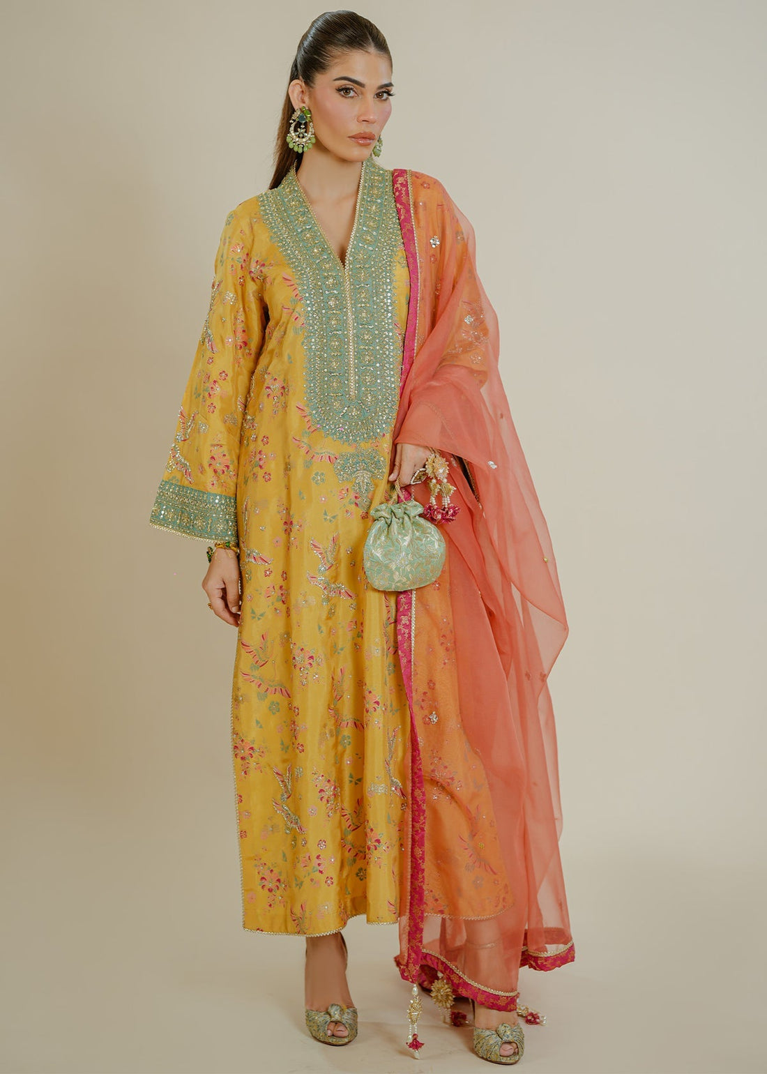 Mahgul | Aleah Formals | Aaleen by Mahgul - Designer Dress - Type: Ladies Clothes - Available at Libayah - 100% Original