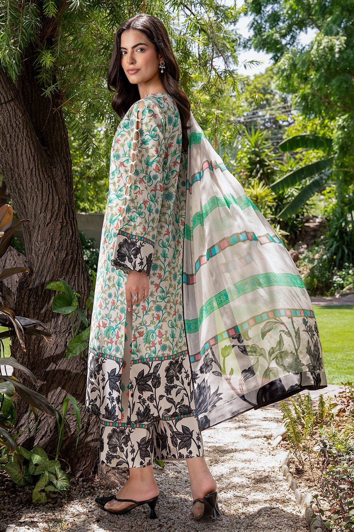 Charizma | C Print Lawn | CP6-27 by Charizma - Designer Dress  - Type : Ladies Clothes - Available at Libayah - 100% Original 