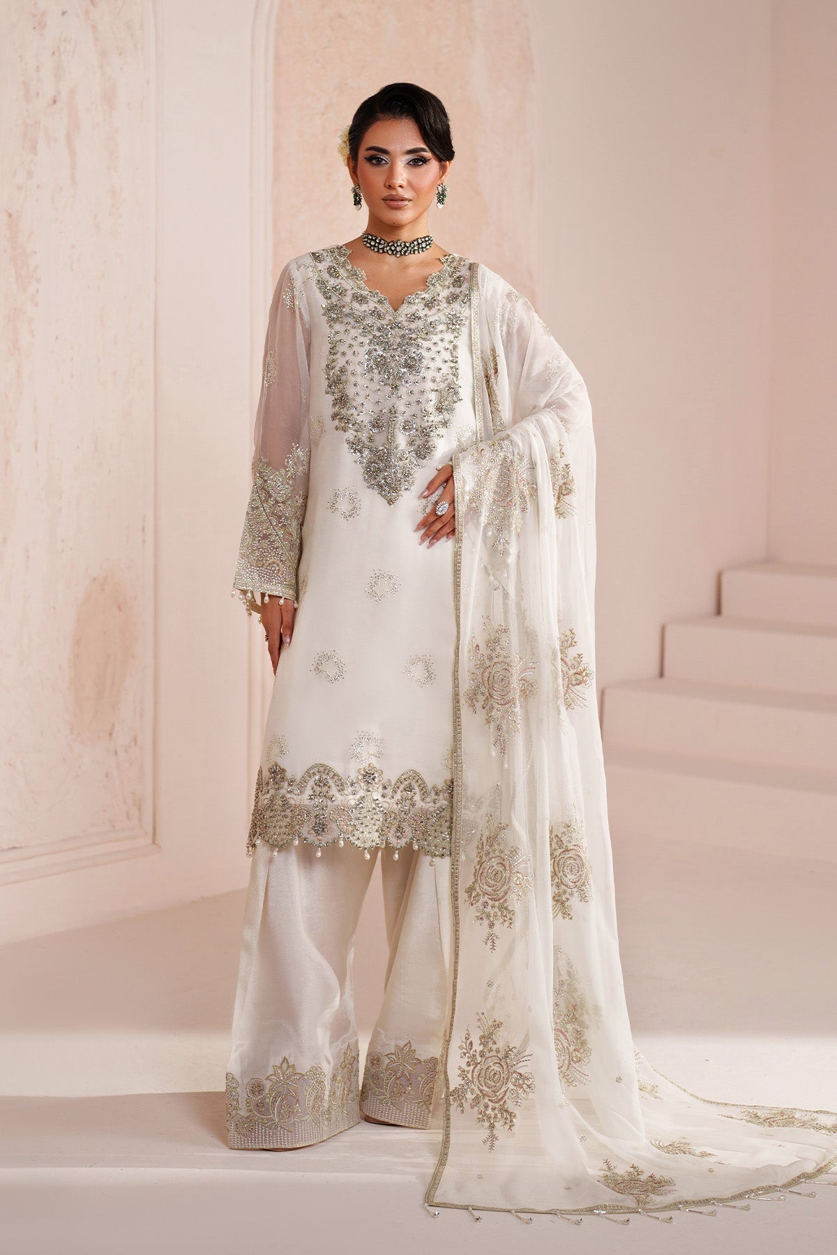 Alizeh | Aymal Handcrafted Luxury Formals | AF-BHM-4067-Zeba - Designer Dress - Type : Ladies Clothes - Available at Libayah - 100% Original