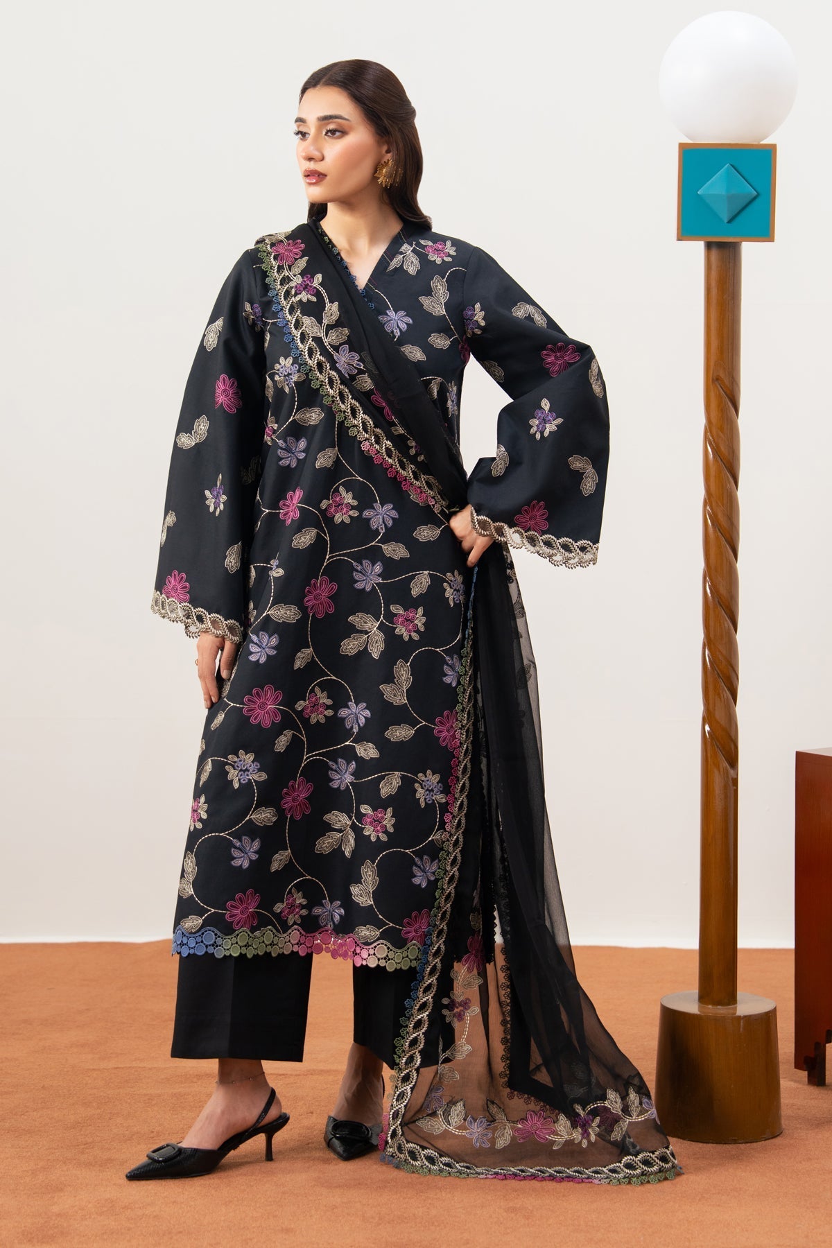 Afrozeh | Basic Pret 26 RTW | NACRE by Afrozeh - Designer Dress  - Type : Ladies Clothes - Available at Libayah - 100% Original 