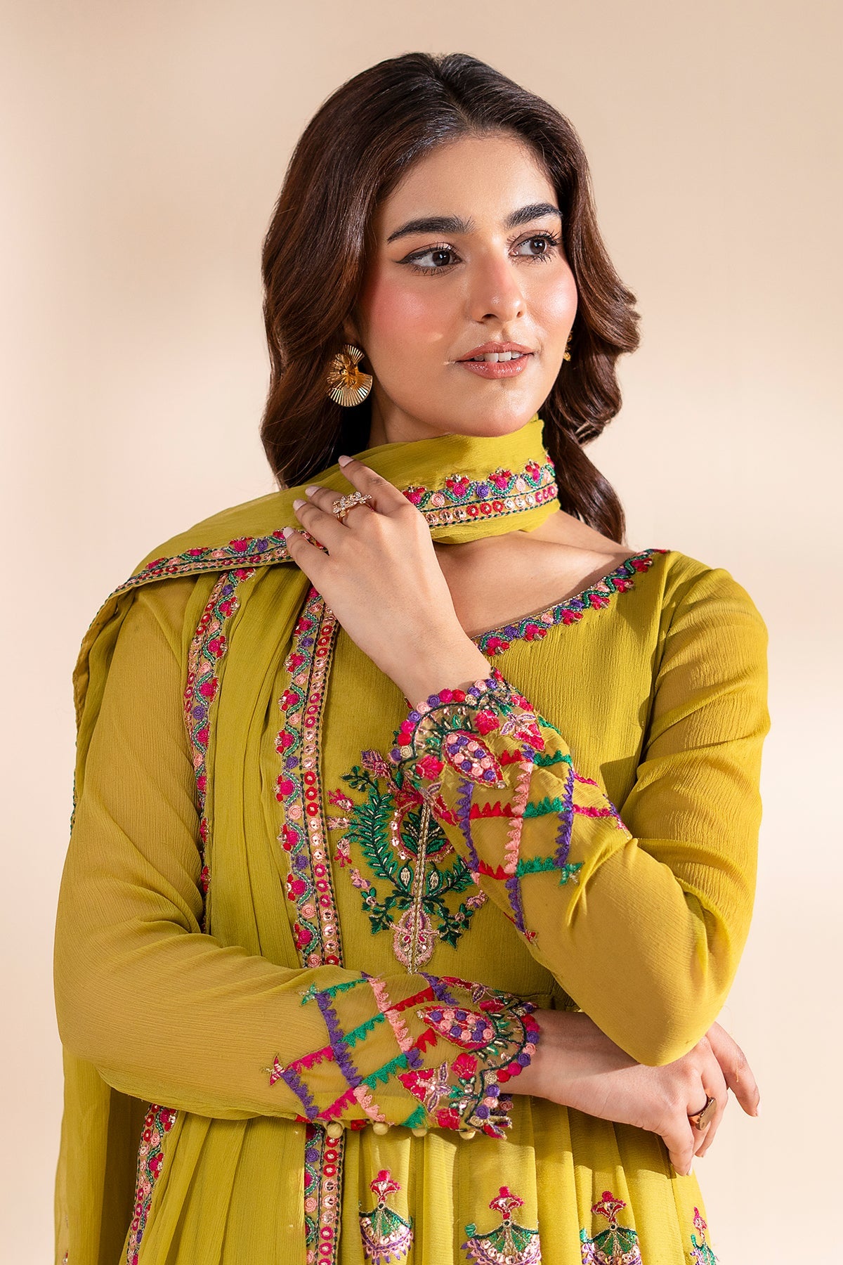 Charizma | Festive Pret | 3-PC Embroidered CMA-6-362 by Charizma - Designer Dress  - Type : Ladies Clothes - Available at Libayah - 100% Original 