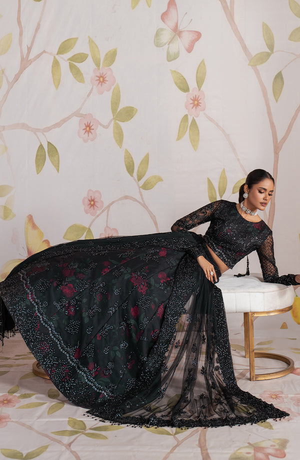 Zarif | Shehnai Luxury Wedding Edit | HANEEN by Zarif - Designer Dress - Type: Ladies Clothes - Available at Libayah - 100% Original