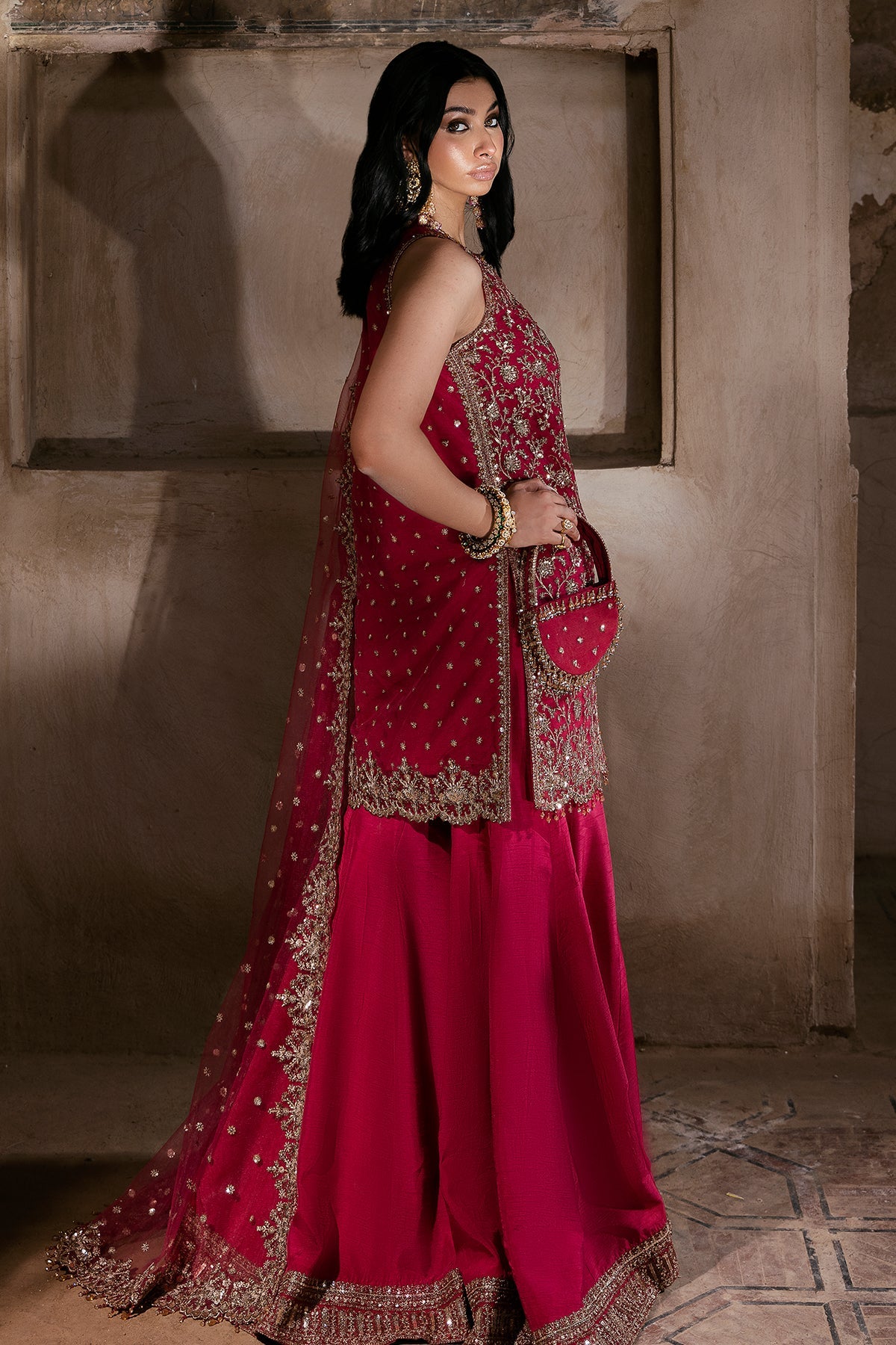 Mina Kashif | Virsa Wedding Formals | Raha by Mina Kashif - Designer Dress - Type: Formal - Available at Libayah - 100% Original