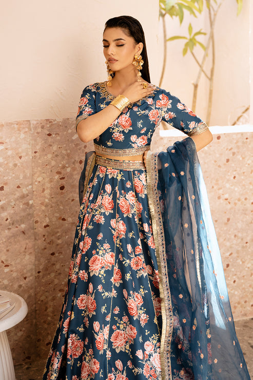 Zarposh | Elara Formals | Charmeuse by Zarposh - Designer Dress - Type: Ladies Clothes - Available at Libayah - 100% Original