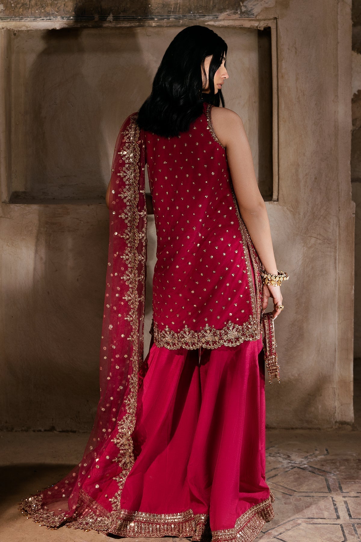 Mina Kashif | Virsa Wedding Formals | Raha by Mina Kashif - Designer Dress - Type : Ladies Clothes - Available at Libayah - 100% Original 