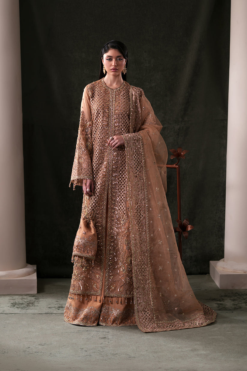 Emaan Adeel | Starlit Jewels | Hessonite by Emaan Adeel - Designer Dress  - Type : Ladies Clothes - Available at Libayah - 100% Original 