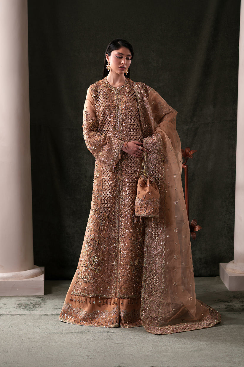 Emaan Adeel | Starlit Jewels | Hessonite by Emaan Adeel - Designer Dress  - Type : Ladies Clothes - Available at Libayah - 100% Original 