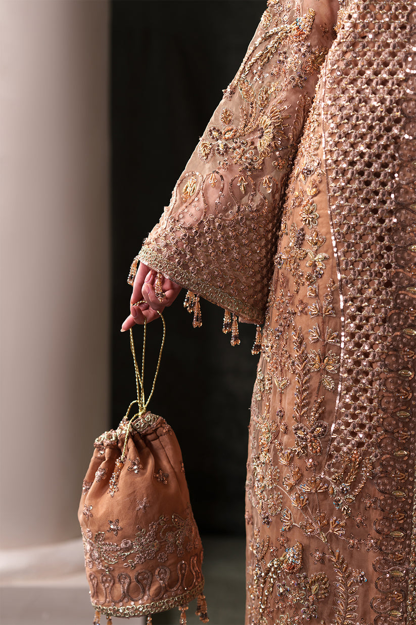 Emaan Adeel | Starlit Jewels | Hessonite by Emaan Adeel - Designer Dress  - Type : Ladies Clothes - Available at Libayah - 100% Original 