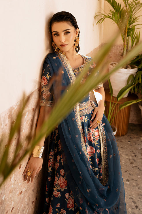 Zarposh | Elara Formals | Charmeuse by Zarposh - Designer Dress - Type: Ladies Clothes - Available at Libayah - 100% Original