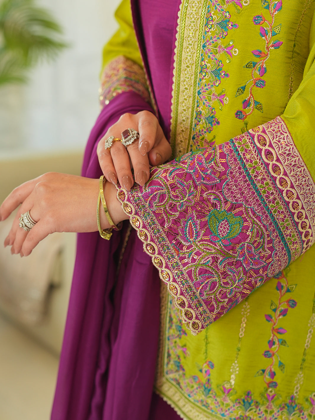 Faiza Faisal | Mayal Festive Pret 25 | KINZA by Faiza Faisal - Designer Dress - Type: Ladies Clothes - Available at Libayah - 100% Original