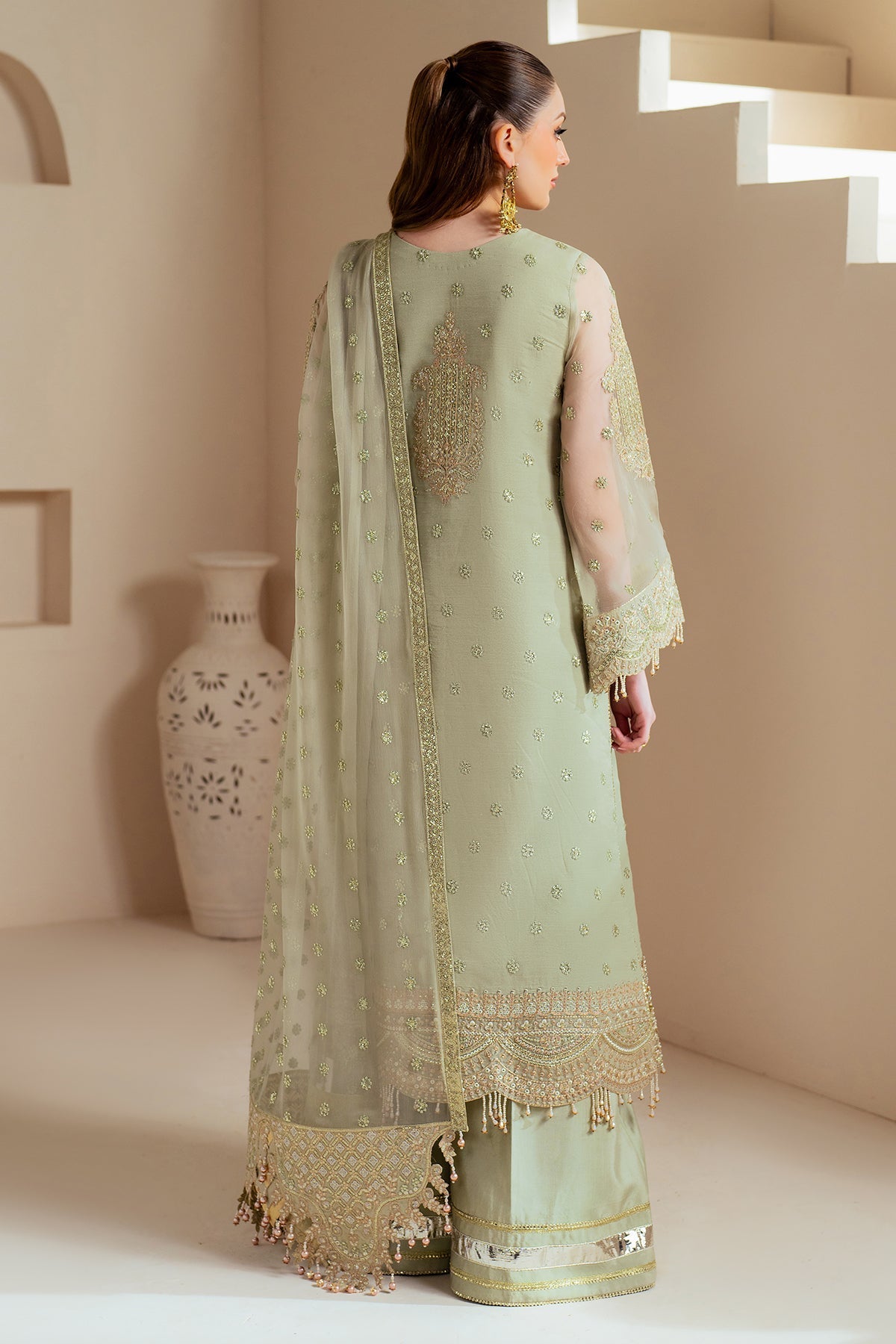 Alizeh | Aymal Chiffon | AF-BHM-4042-Alish by Alizeh - Designer Dress - Type: Ladies Clothes - Available at Libayah - 100% Original
