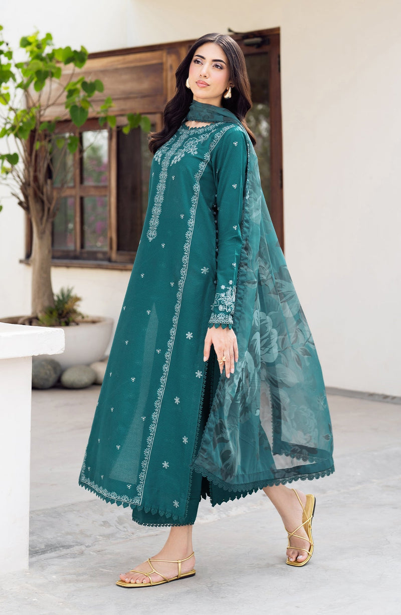Zarif | Nura Textured Lawn 25 | NUSA by Zarif - Designer Dress - Type: Ladies Clothes - Available at Libayah - 100% Original