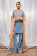 Charizma | Festive Pret | 3-PC Embroidered Raw Silk CMA-6-387 by Charizma - Designer Dress  - Type : Ladies Clothes - Available at Libayah - 100% Original 