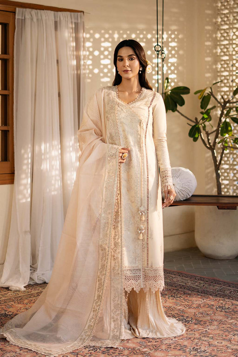 Zarposh | Sajni Lawn 25 | Mehmal by Zarposh - Designer Dress - Type: Ladies Clothes - Available at Libayah - 100% Original