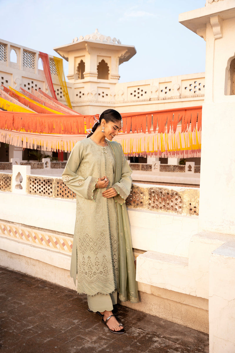 Florent | Basant Chikankari | FBC - 3A - by Libayah - Registered Vendor of : Florent - 100% Original Designer Dress