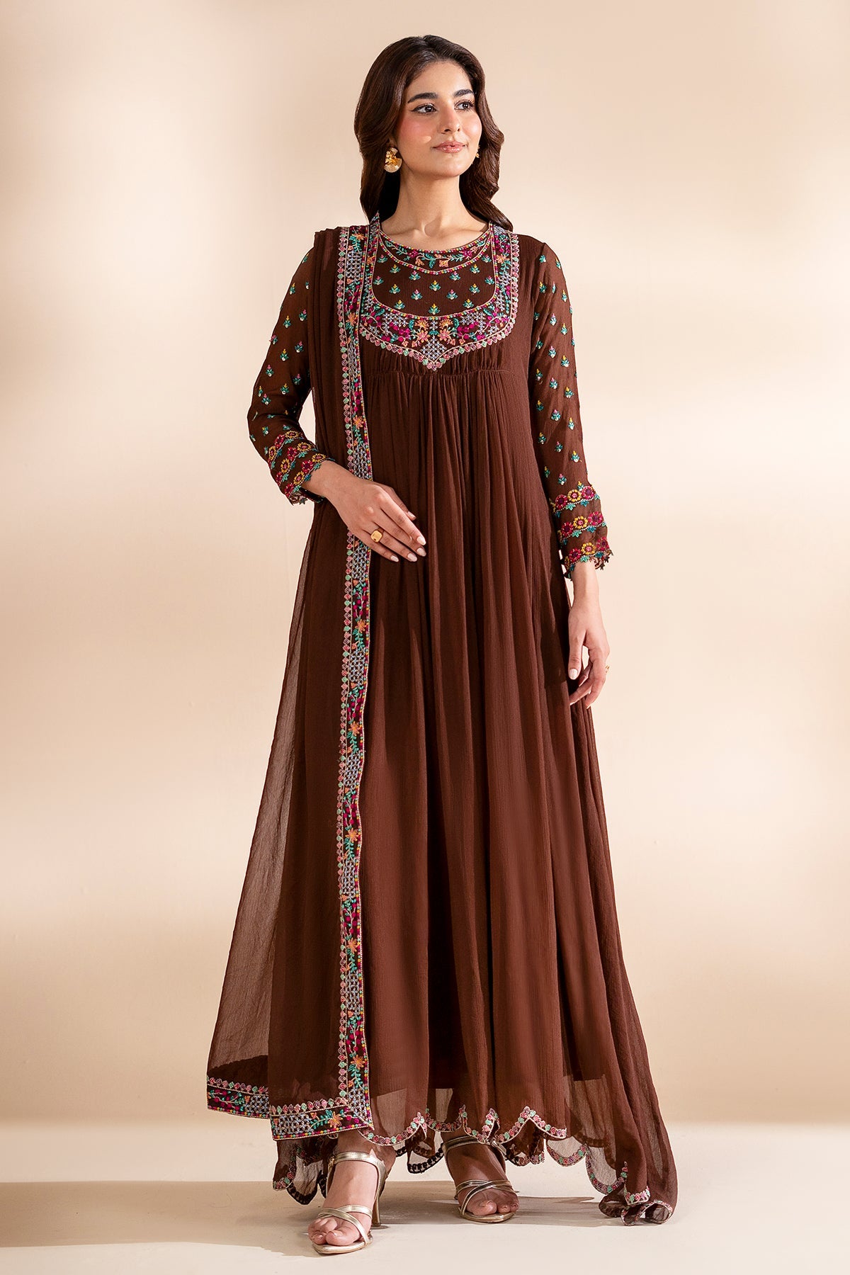 Charizma | Festive Pret | 3-PC Embroidered CMA-6-318 by Charizma - Designer Dress  - Type : Ladies Clothes - Available at Libayah - 100% Original 