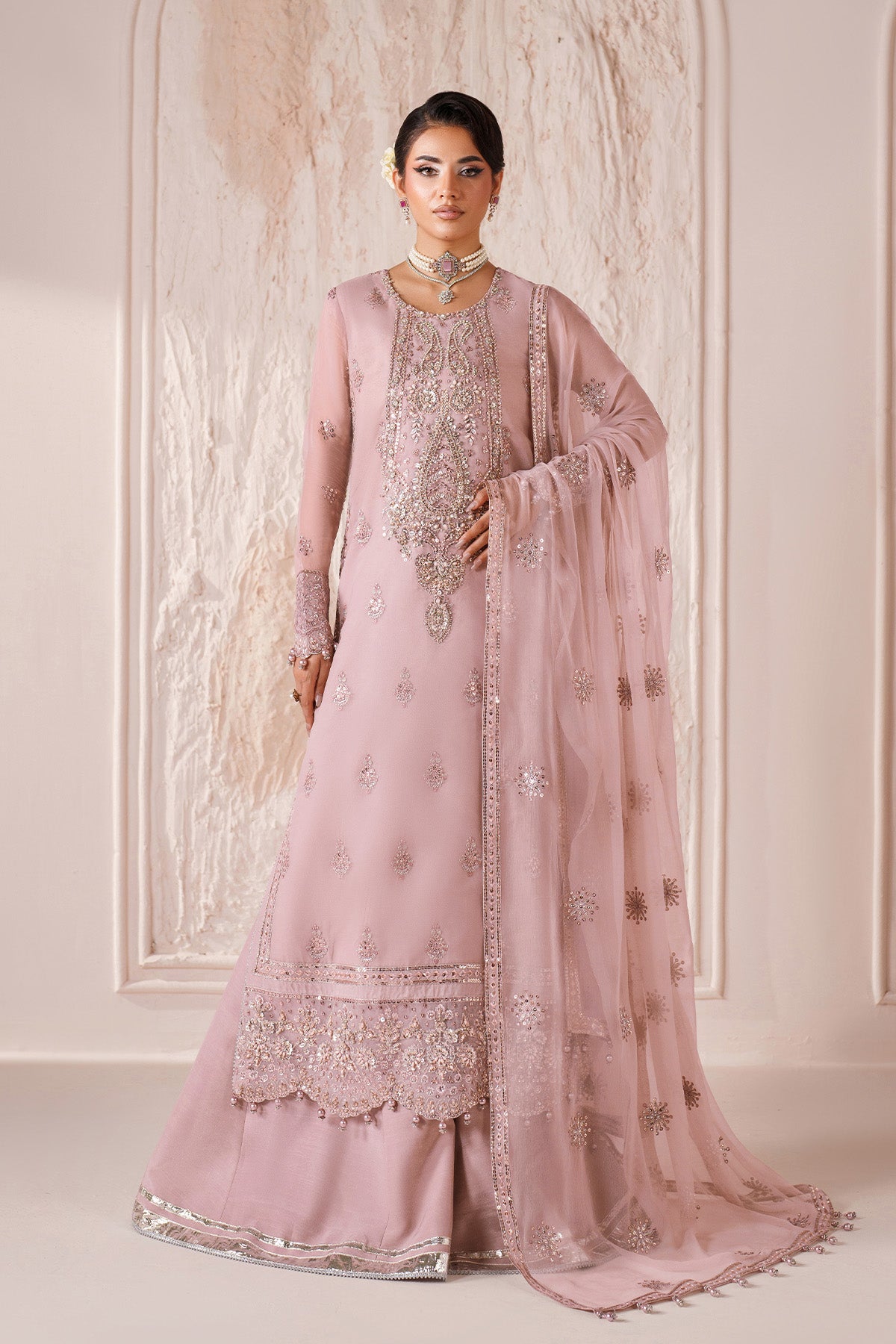 Alizeh | Aymal Handcrafted Luxury Formals | AF-BHM-4066-June - Designer Dress - Type : Ladies Clothes - Available at Libayah - 100% Original
