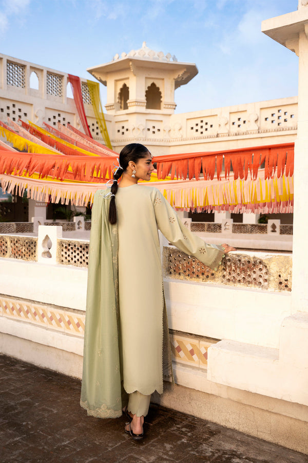 Florent | Basant Chikankari | FBC - 3A - by Libayah - Registered Vendor of : Florent - 100% Original Designer Dress