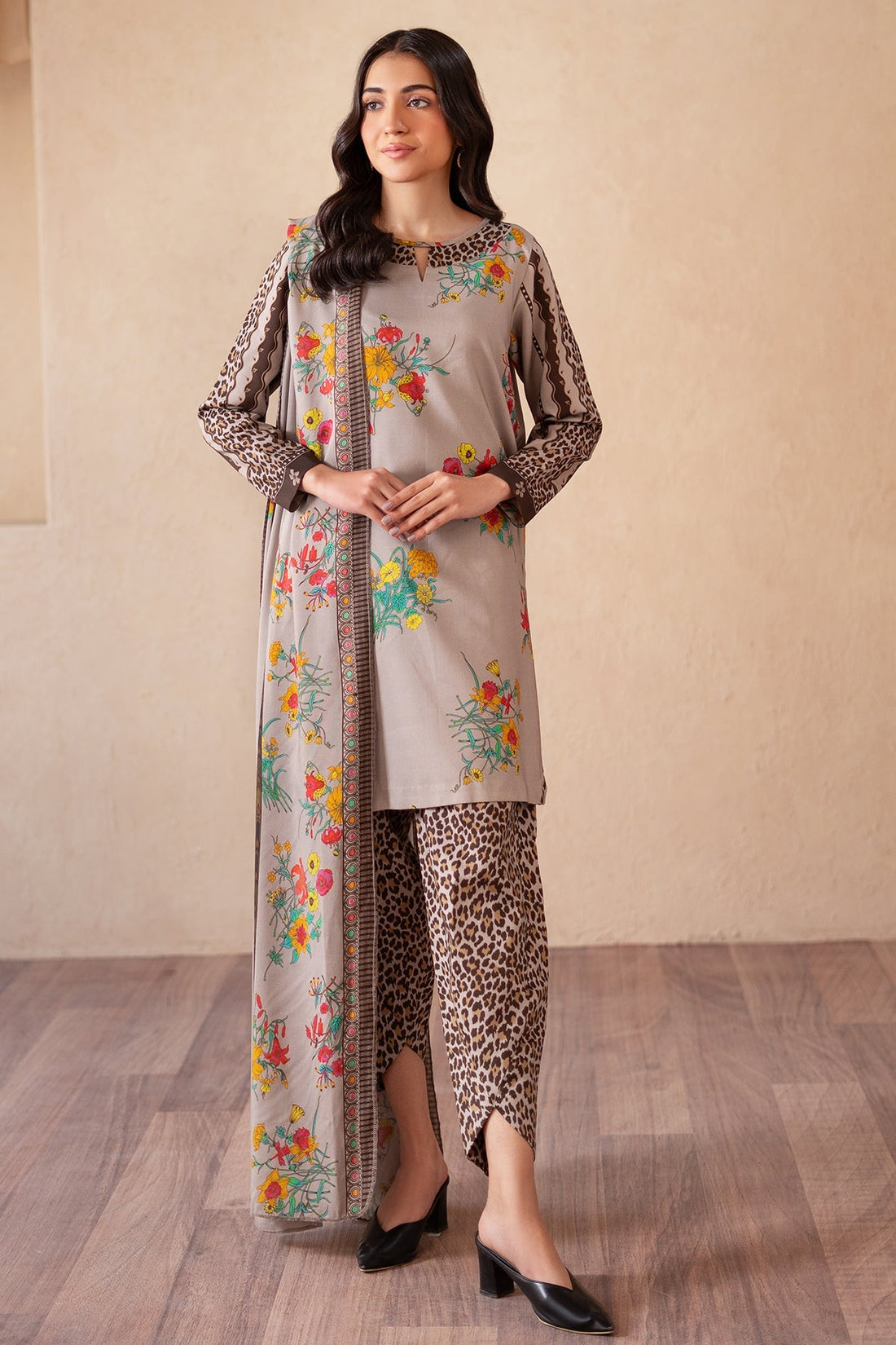 Charizma | Print Melody | CPM-4-S46A by Charizma - Designer Dress - Type: Ladies Clothes - Available at Libayah - 100% Original