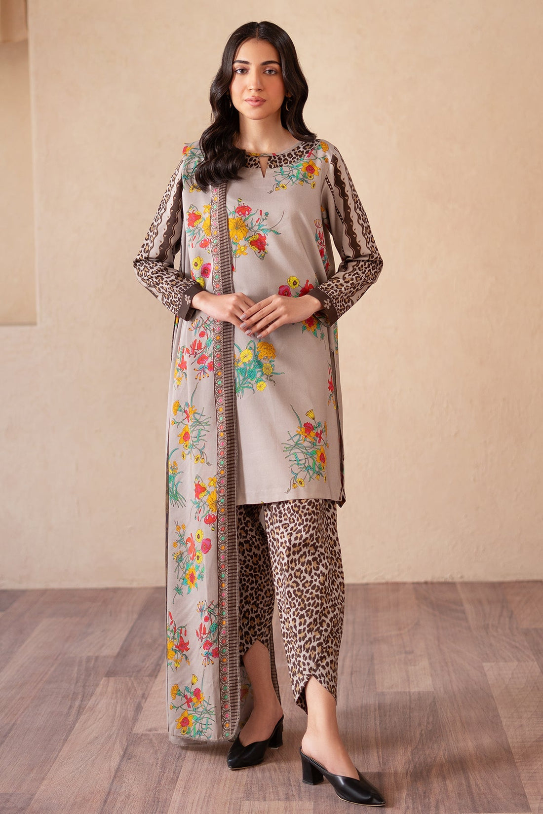 Charizma | Print Melody | CPM-4-S46A by Charizma - Designer Dress - Type: Ladies Clothes - Available at Libayah - 100% Original