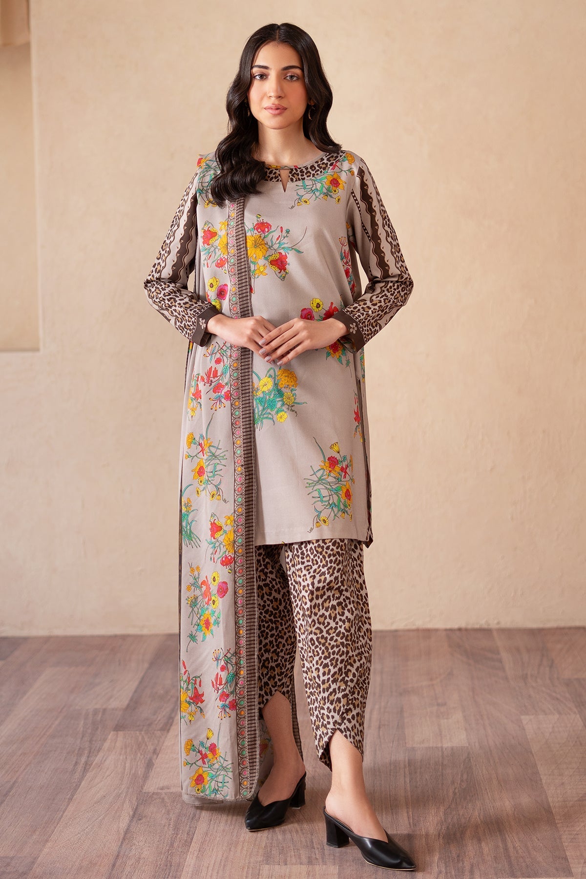 Charizma | Print Melody | CPM-4-S46A by Charizma - Designer Dress - Type: Ladies Clothes - Available at Libayah - 100% Original