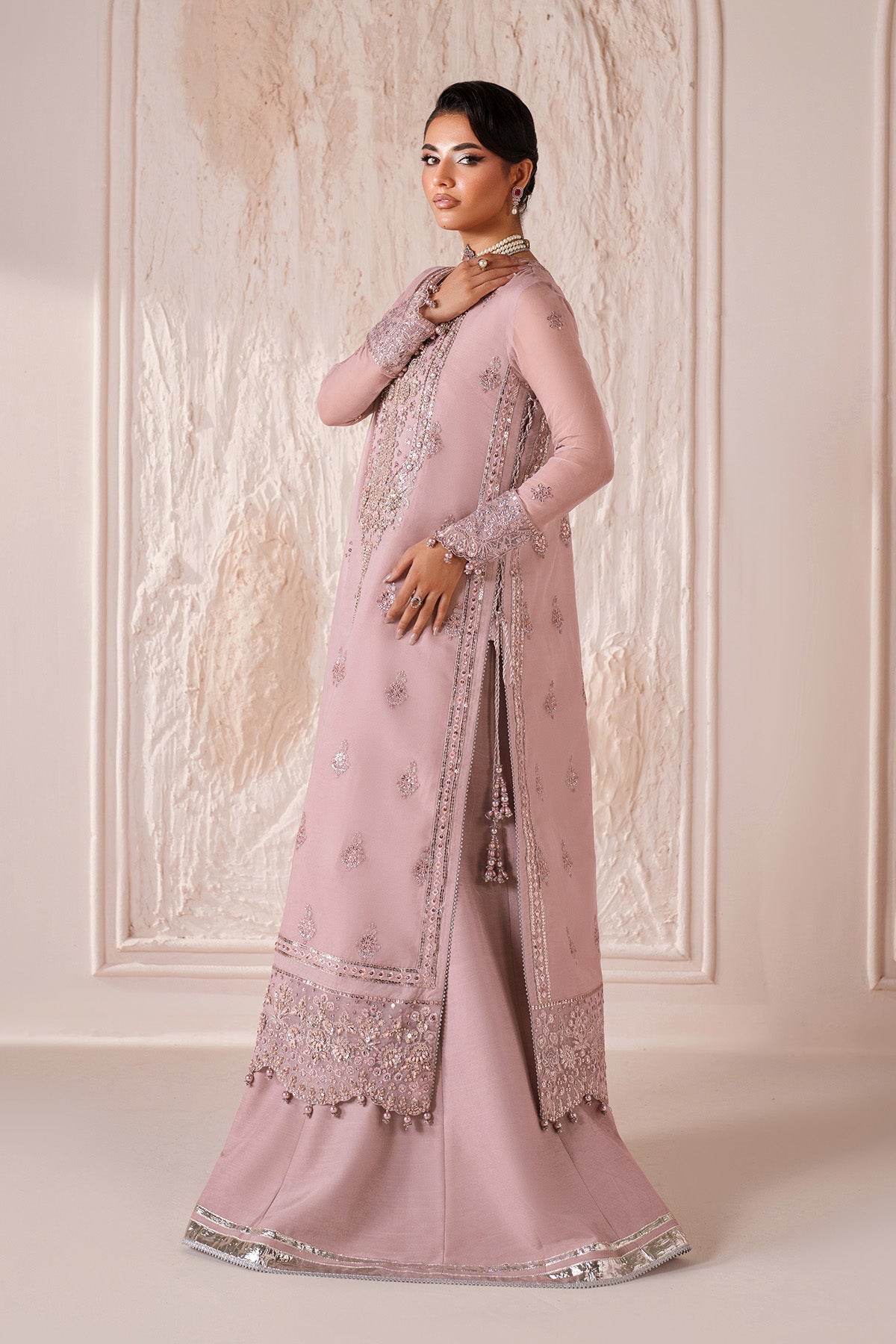 Alizeh | Aymal Handcrafted Luxury Formals | AF-BHM-4066-June - Designer Dress - Type : Ladies Clothes - Available at Libayah - 100% Original