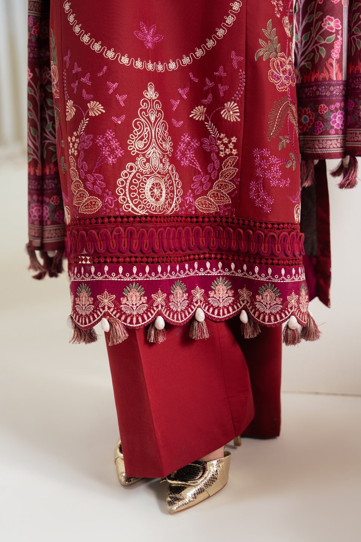 Afrozeh | Basic Pret 26 RTW | NACRE by Afrozeh - Designer Dress  - Type : Ladies Clothes - Available at Libayah - 100% Original 
