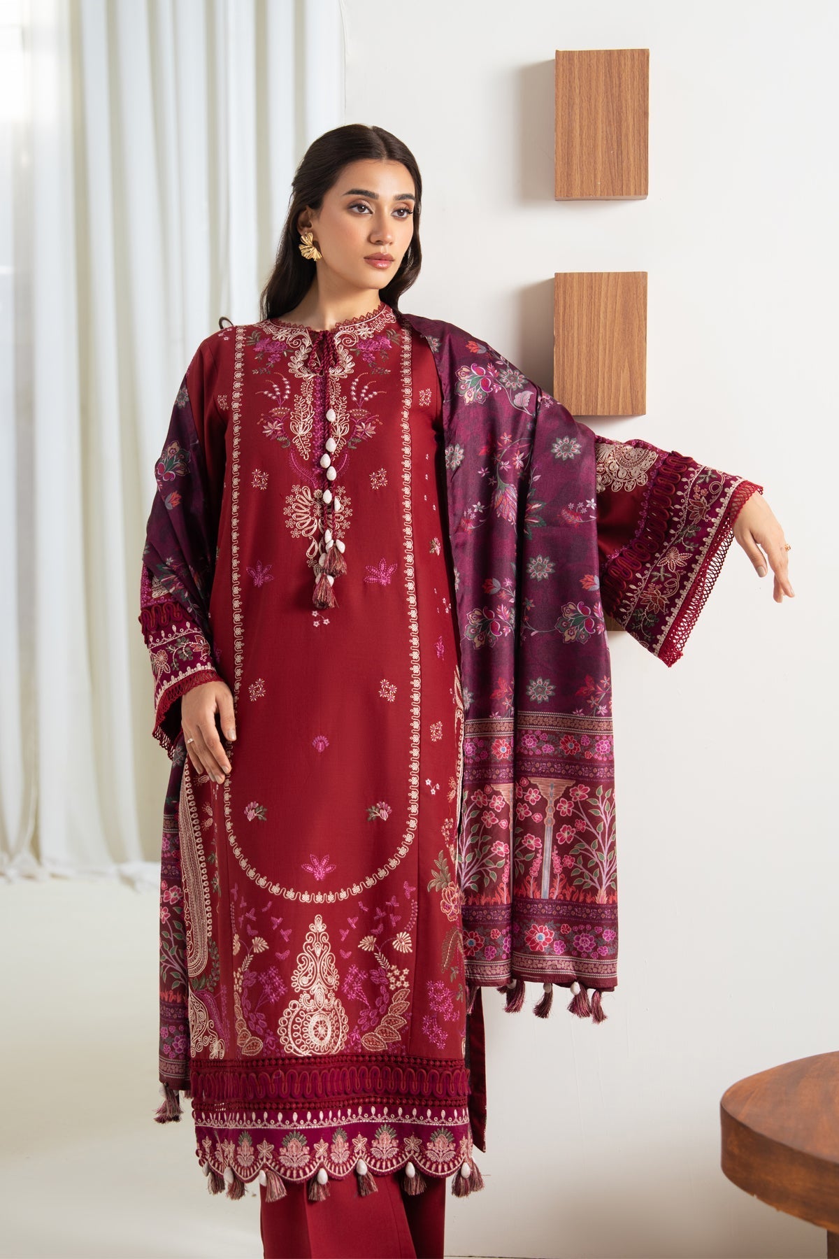 Afrozeh | Basic Pret 26 RTW | NACRE by Afrozeh - Designer Dress  - Type : Ladies Clothes - Available at Libayah - 100% Original 