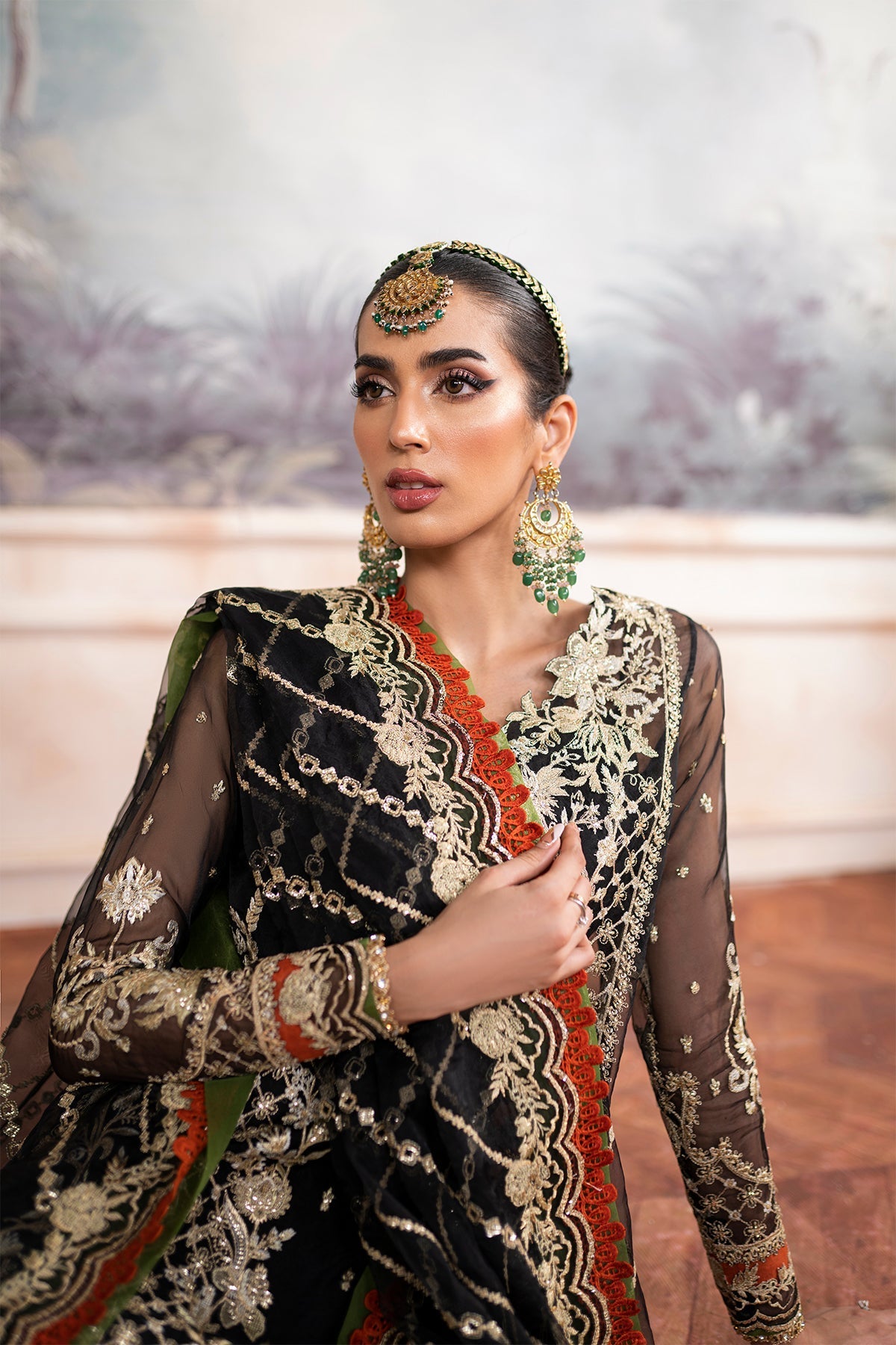 Inara | Formal Wedding | Noir by Inara - Designer Dress  - Type : Ladies Clothes - Available at Libayah - 100% Original 