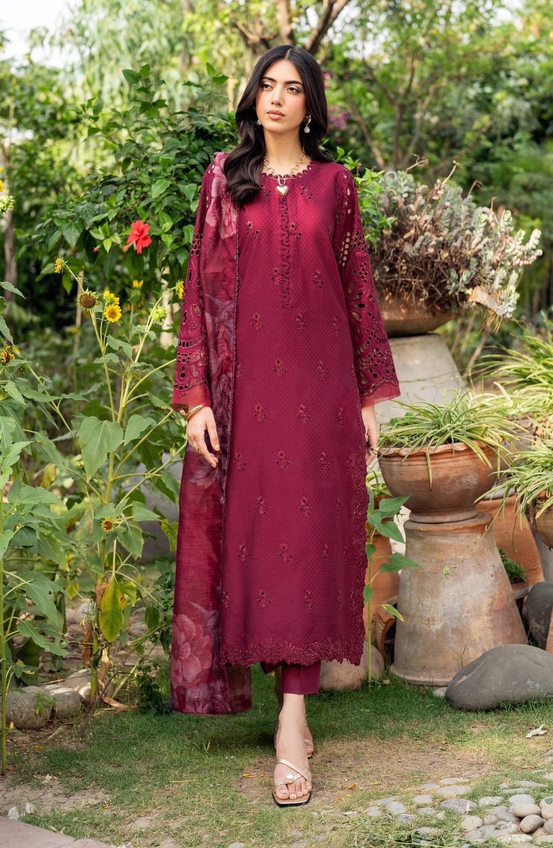 Zarif | Nura Textured Lawn 25 | MORICH by Zarif - Designer Dress - Type: Ladies Clothes - Available at Libayah - 100% Original