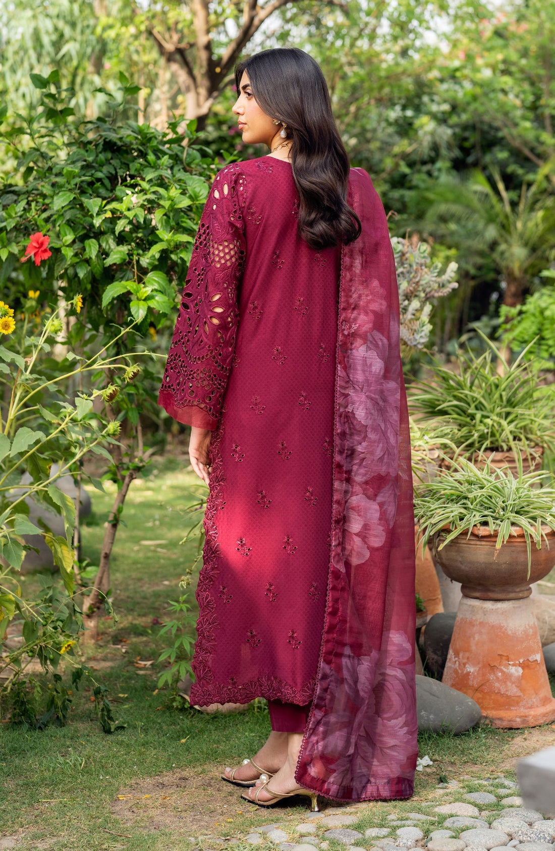 Zarif | Nura Textured Lawn 25 | MORICH by Zarif - Designer Dress - Type: Ladies Clothes - Available at Libayah - 100% Original